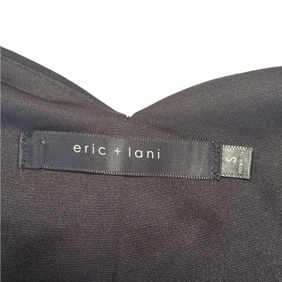 Eric + lani Black & White Floral Dress, Gothic Style,Whimsical Design,Romantic - Picture 8 of 16